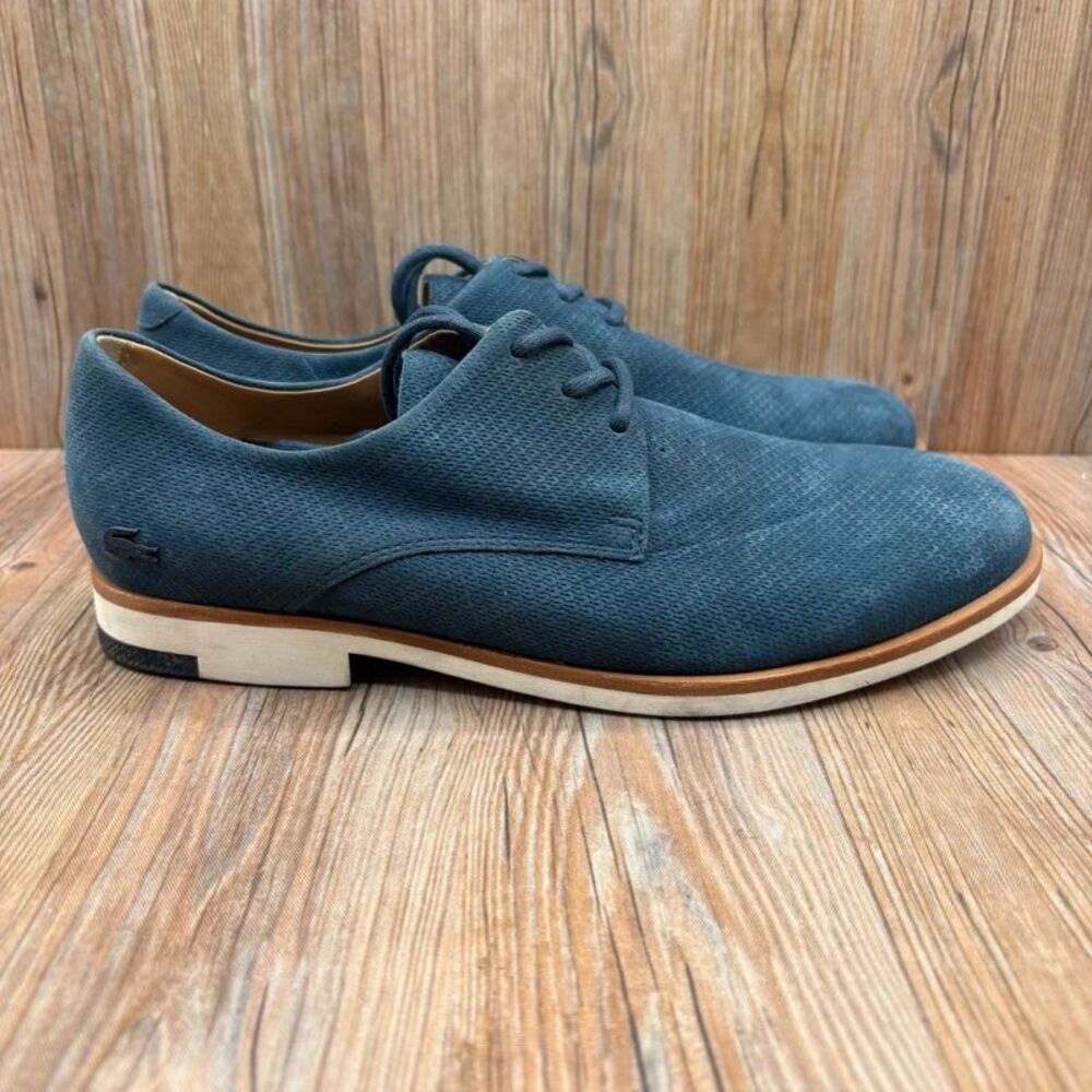 Lacoste Womens Cambrai 116 2 Oxford Navy Lace Up Size 6